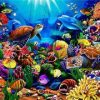 Marine Organisms Paint By Numbers