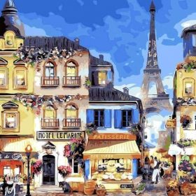 Market In Paris Paint By Numbers