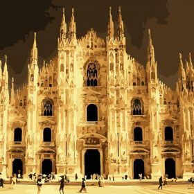 Milan Cathedral Italy Paint By Numbers