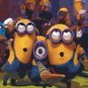 Minion Dance Paint By Numbers
