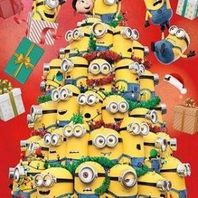 Minions Christmas Tree Paint By Numbers