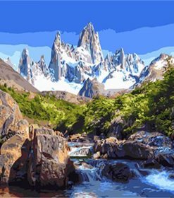 Monte Fitz Roy Paint By Numbers