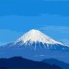 Mount Fuji Landscape Paint By Numbers