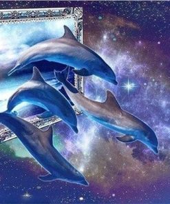 Mystical Dolphin Paint By Numbers