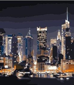NYC Manhattan Paint By Numbers