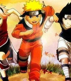 Naruto Group 7 Paint By Numbers