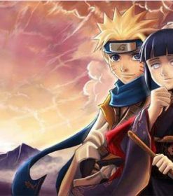 Naruto and Hinata Paint By Numbers