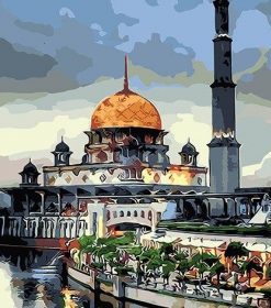 National Mosque in Antalya Paint By Numbers