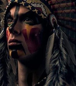 Native American Warriors Paint By Numbers