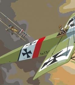 Nazi Airplane Paint By Numbers