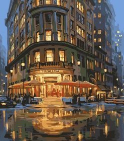 New York Delmonico’s Paint By Numbers
