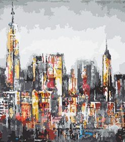 New York Skyscraper Paint By Numbers