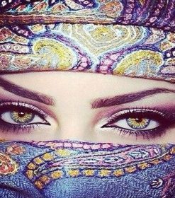 Oriental Eyes Paint By Numbers