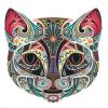 Ornamental Cat Paint By Numbers