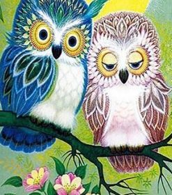 Owl Lovers Paint By Numbers
