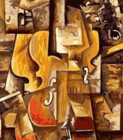 Pablo Picasso Violin Paint By Numbers