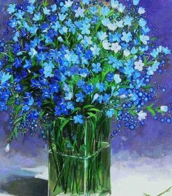 Periwinkle Flowers Paint By Numbers