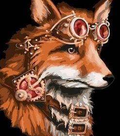 Pilot Fox Paint By Numbers