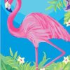 Pink Flamingo Paint By Numbers