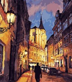 Prague Night Paint By Numbers