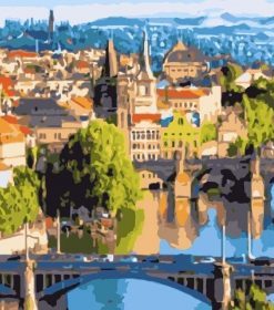 Prague Scenery Paint By Numbers