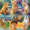 Predatory Cats Paint By Numbers
