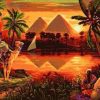 Pyramids on the Nile Paint By Numbers