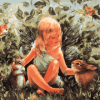 Rabbits And Girl Paint By Numbers
