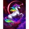 Rainbow Unicorn Horse Paint By Numbers