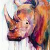 Rhinoceros Animal Paint By Numbers