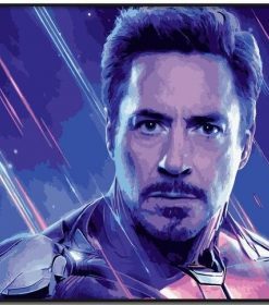 Robert Downey Jr Paint By Numbers