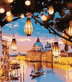 Romantic Night Venice Paint By Numbers