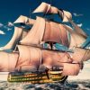 Sailing Warship Seascape Paint By Numbers