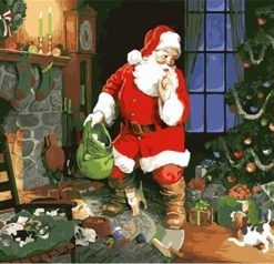 Santa Claus Paint By Numbers