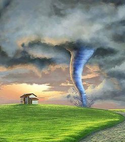 Scene Tornado Paint By Numbers
