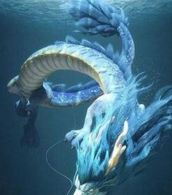 Sea Dragon Paint By Numbers