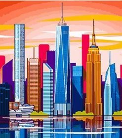 Skyline New York Paint By Numbers