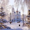 Snowy Palace Paint By Numbers