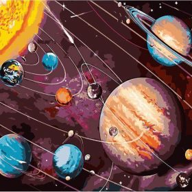 Solar System Paint By Numbers