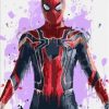 Spiderman Animation Paint By Numbers