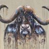 Splatter Buffalo Paint By Numbers