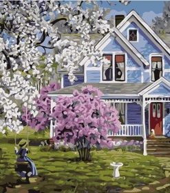 Spring Country House Paint By Numbers