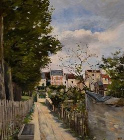 Spring Day at Montmartre Paint By Numbers