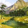 Spring Scenery Paint By Numbers