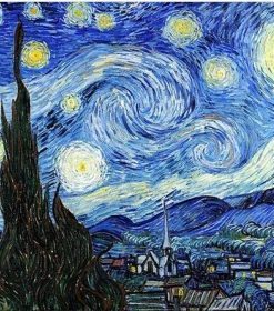 Starry Night By Gogh Paint By Numbers
