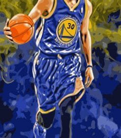 Stephen Curry MVP Paint By Numbers