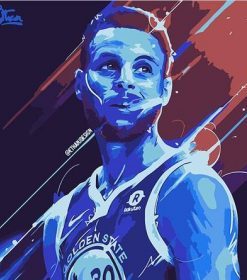 Stephen Curry Paint By Numbers