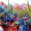 Succulents Desert Paint By Numbers