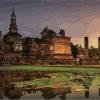 Sukhothai Historical Park Paint By Numbers