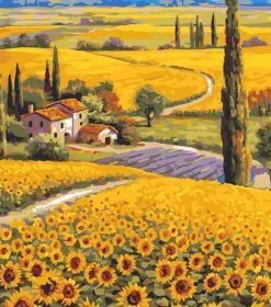 Sunflower Farm Paint By Numbers